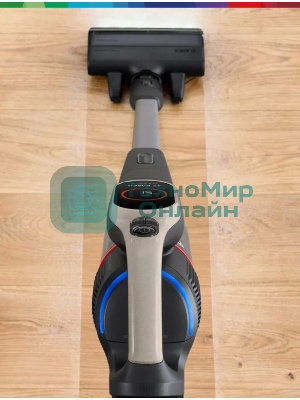 Пылесос вертикальный Bosch BCS931GAC серый, питание от аккумулятора, уборка сухая, пылесборник 0.4 л