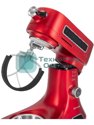 Кухонная машина Rondell RDE-KM900 планетар.вращ. 1900Вт красное вино