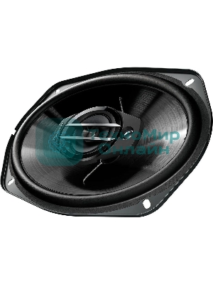 Колонки автомобильные Pioneer TS-G6930F 4Ом 15x23см (6x9дюйм) (ком.:2кол.) коаксиальные трехполосные