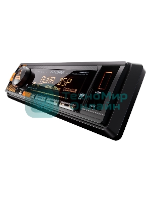 Автомагнитола AURA STORM-866DSP, 1 DIN, Bluetooth, USB Type-A, AUX, пульт ДУ