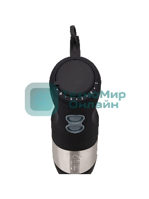 Блендер Vitek VT-3411 ST (стальной, 800 Вт, 6 скоростей, измельчитель 500 мл, стакан 600 мл, управление механическое)