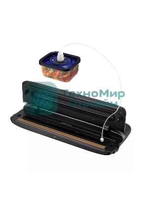 Вакуумный упаковщик Kitfort КТ-1526 110Вт черный