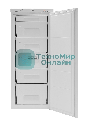 Морозильная камера Pozis FV-115, графитовый, 111 л, 6 ящиков