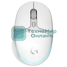 Мышь беспроводная Logitech G705 белый, 8200 dpi, радиоканал, Bluetooth, USB, кнопки - 6