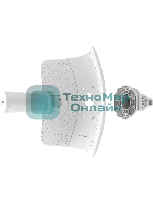 Наружный радиомост IP-COM iLBE-M5 большой дальности действия, 5 ГГц, до 433 Мбит/с, IP64, 1х23dbi, 1х100 Мбит/с, PoE