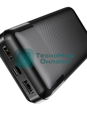 Портативный аккумулятор HOCO (6931474738394) J72A Easy travel PB 20000 mAh черный