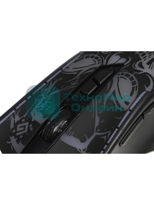 Мышь проводная Defender Bulletstorm GM-928 черный, 7200 dpi, USB, кнопки - 7