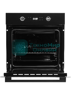 Духовой шкаф электрический Hyundai HEO 6752 BG черное стекло
