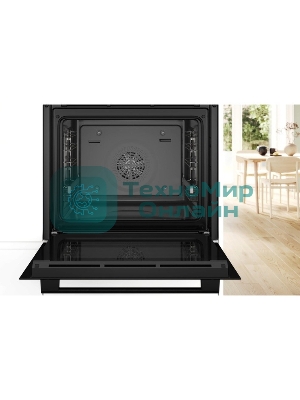 Духовой шкаф Bosch HBA534EB3 60 см, встраиваемый, электрический с конвекцией, объем 71 л