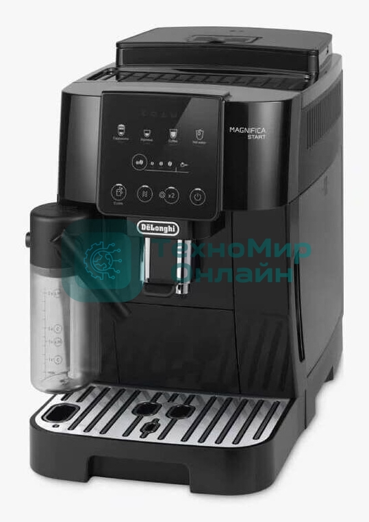 Кофемашина автоматическая DeLonghi ECAM 220.60 B черный, зерновой/молотый, 1.8 л, 1450 Вт, 15 Бар