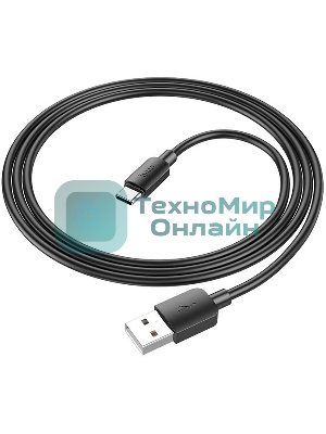 Кабель Hoco X96 Hyper 27W TYPE-C USB (m)-USB Type-C (m) 1м черный коробка