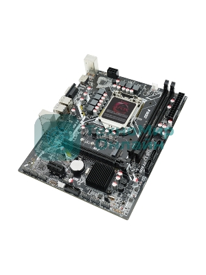 Материнская плата AFOX IH510D4-MA6-V2, LGA 1200, Intel H510, 2xDDR4, 3xSATA, 1xM.2, 1xPCI-E 4.0 x16, 1xPCI-E x1, 1xVGA, 1xHDMI, 1x 1Gb LAN, 2xUSB 2.0, 2xUSB 3.0, 2xPS/2, 6.1, mATX