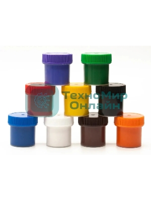 Гуашь Silwerhof Монстрики, 9 цветов, баночка, 20 мл, картонная коробка