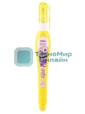 Ручка корректор Deli Cover UP EH10000 шариковый белый 5мл