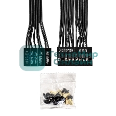 Компьютерный корпус Minitower ExeGate BAA-308-AAA450 (mATX, БП AAA450 с вент. 8см, 2хUSB, HD Audio, черный)