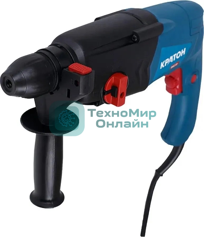 Перфоратор КРАТОН RHE-850-26S 850Вт 2.5Дж SDS+ 3.6кг