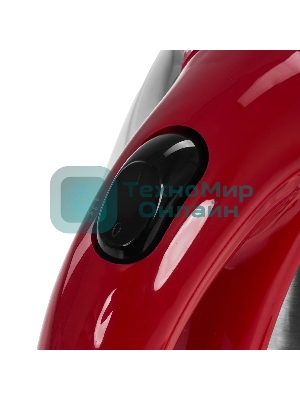 Чайник электрический ВАСИЛИСА ВА-1021 нерж. красный: 1500 Вт, 1.8 л (12)