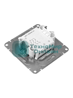 Механизм выключателя EKF UP1-SWW-31 трехклавишный, белый Эпика