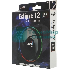 Вентилятор для корпуса Aerocool/Formula Eclipse 12 черный, 120 мм, 1200 об/мин, 19.8 дБ, 6 pin