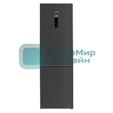 Холодильник Hotpoint HDKP 7201 DX нержавеющая сталь двухкамерный 267/100л морозилка снизу, No Frost