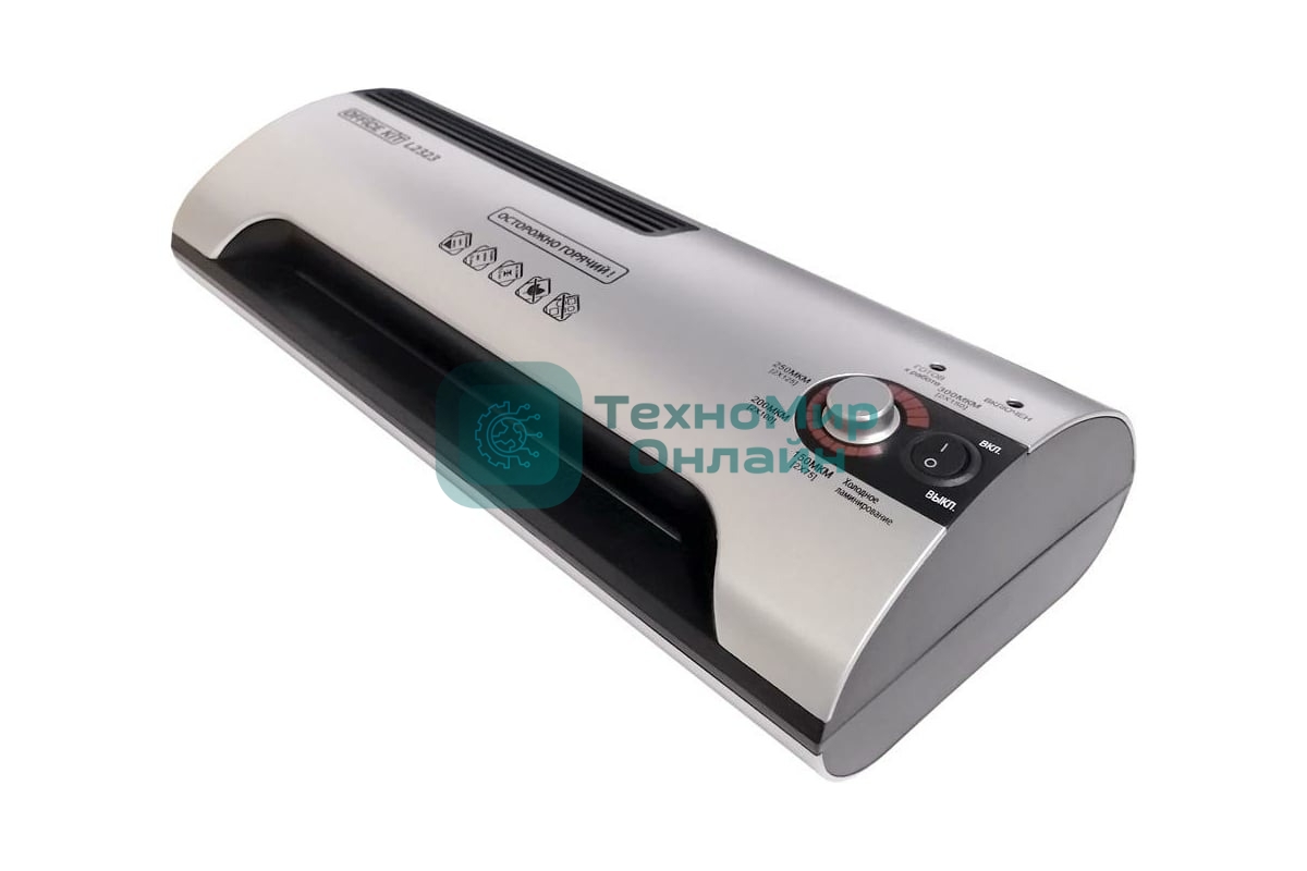 Ламинатор Office Kit L2323, 4 вала, A4, 150мкм, 350мм/мин