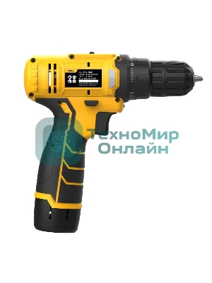 Дрель-шуруповерт Deli DL-DZ12-4A2, 12 В, 2 Ач, 30 Нм, щеточный