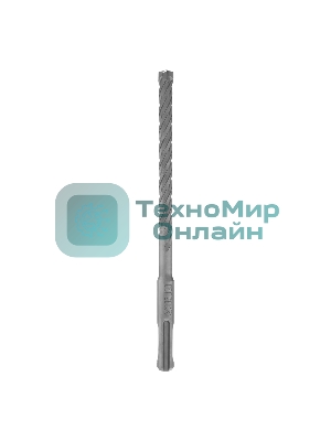 Бур по бетону Denzel цельная крестовая пластина, 8x165 мм, SDS PLUS