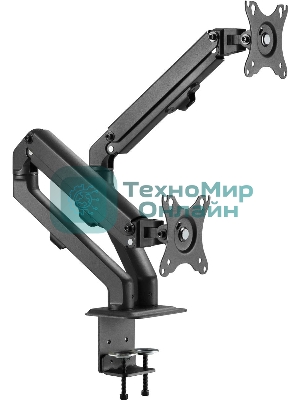 Кронштейн для мониторов Ultramounts UM729 черный 17