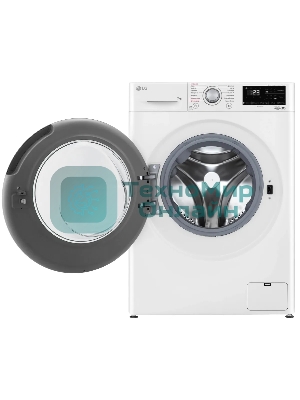 Стиральная машина LG F2V3HS4W белый, загрузка фронтальная 7 кг, 1200 об/мин., класс: A