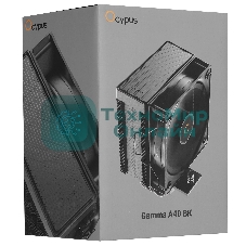 Кулер для процессора Ocypus Gamma A40 BK Gamma-A40-BK1NNWN00X-GL черный 100мм алюминий+медь 29,5db 4-pin 200W 133мм