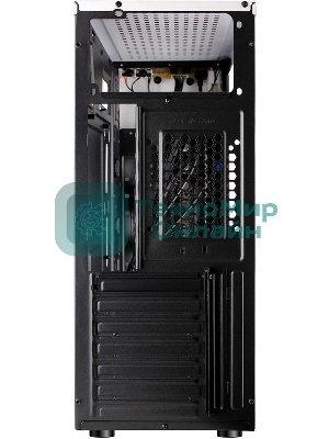 Компьютерный корпус Ginzzu A390 белый Window RGb подсветка 1хUSB 3.0, 2хUSB 2.0, AU