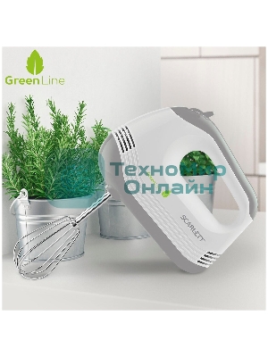 Миксер ручной Scarlett SC-HM40S17 белый