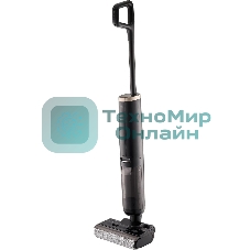 Пылесос вертикальный моющий Vitek VT-FW15PLUS черный, питание от аккумулятора, 120 Вт, уборка влажная/сбор жидкости/сухая, пылесборник 0.55 л