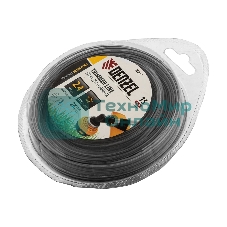 Леска для триммера Denzel двухкомпонентная звезда, 2,4мм х 15м, блистер EXTRA CORD