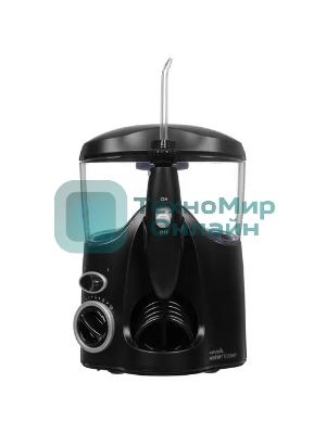 Ирригатор Waterpik WF-112EU черный, от сети, 600 мл, 10 режимов