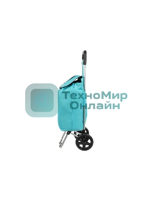 Тележка с сумкой Рыжий кот WR3030 Бирюза, до 15 кг