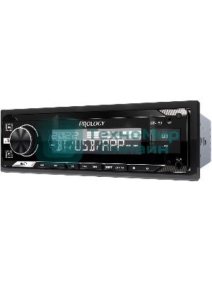 Автомагнитола Prology GT-150, 1 DIN, Bluetooth, USB Type-A, AUX, пульт ДУ