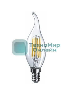 Лампа светодиодная ОНЛАЙТ 80899 OLL-F-FC35-10-230-4K-E14