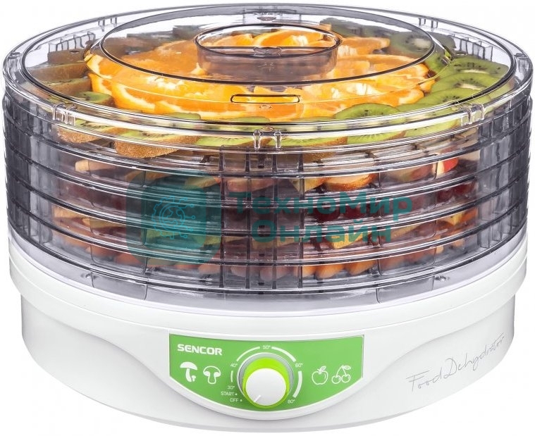 Сушилка для овощей и фруктов Sencor SFD 2105WH
