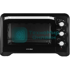 Мини-печь Hyundai MIO-HY094 35 л, 1600 Вт, черный