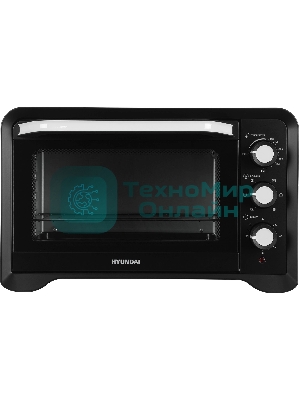 Мини-печь Hyundai MIO-HY094 35 л, 1600 Вт, черный