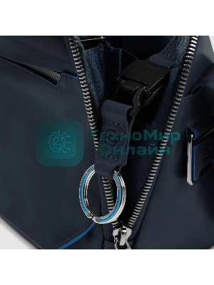 Сумка Piquadro Blue Square CA6900B2/BLU2 темно-синяя натур.кожа