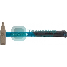 Молоток слесарный Gross 10273 300 г, квадратный боек, фиберглассовая обрезиненная рукоятка