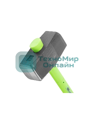 Кувалда Сибртех 10000 г, фибергласовая обрезиненная рукоятка