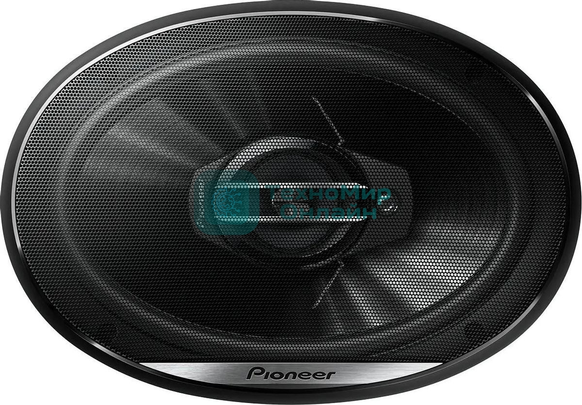 Колонки автомобильные Pioneer TS-G6930F 4Ом 15x23см (6x9дюйм) (ком.:2кол.) коаксиальные трехполосные
