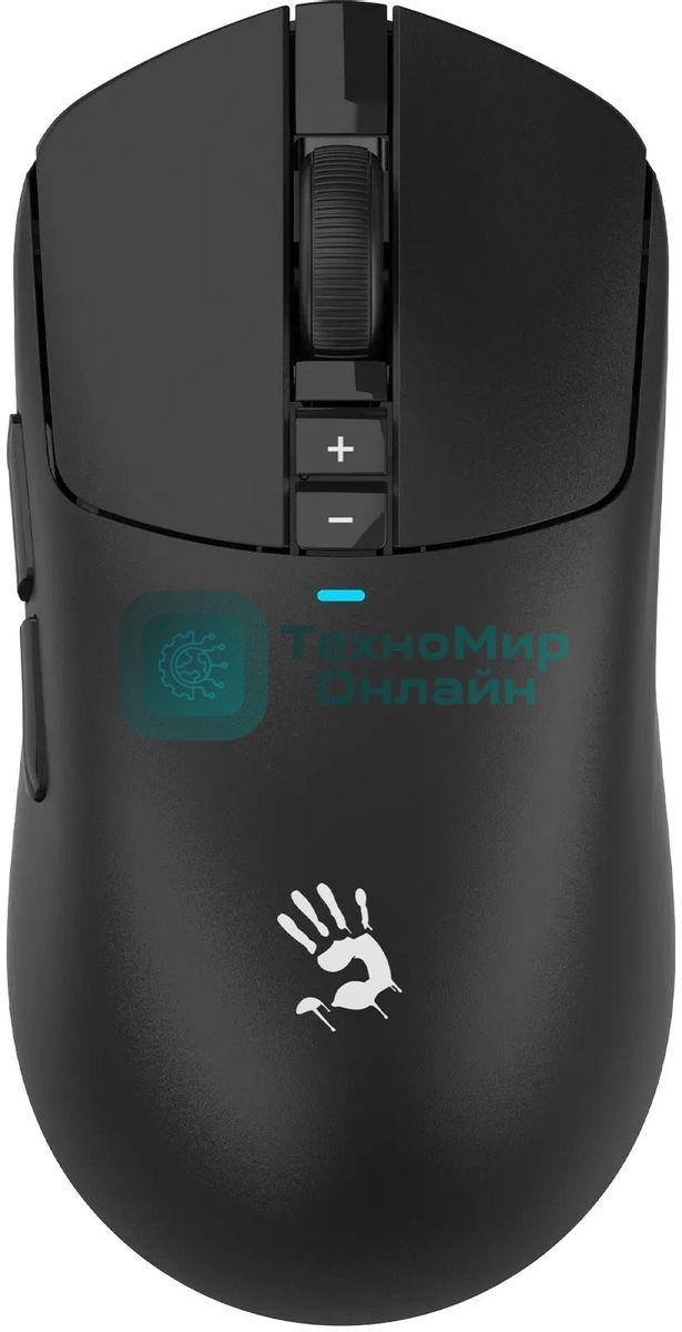 Мышь беспроводная/проводная A4Tech Bloody R72 Pro черный, 26000 dpi, радиоканал, USB/USB-C, кнопки - 7