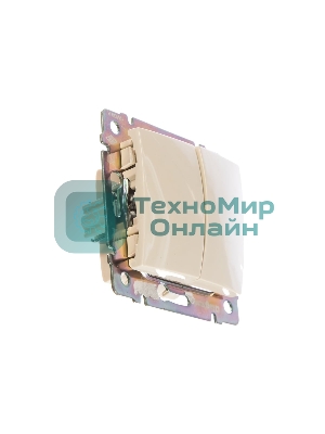 Выключатель Legrand 774305 Valena двухклавишный 10 AX(слоновая кость)