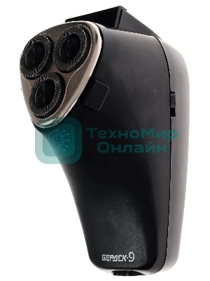 Электробритва Бердск 9 черный/стальной