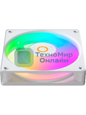 Вентилятор для корпуса Ocypus Gaммa F12 Elite WH ARGb 3 IN 1, 120x120x25мм, 4-PIN PWM, 600-1800 RPM, 26 DBA MAX, HYDRO BEARING