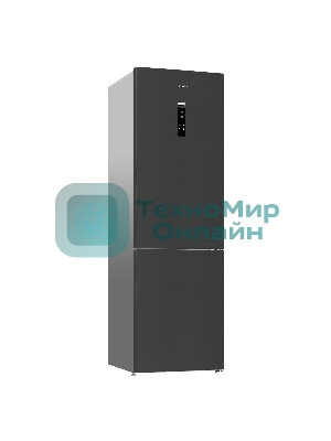 Холодильник Hotpoint HDKP 7201 DX нержавеющая сталь двухкамерный 267/100л морозилка снизу, No Frost